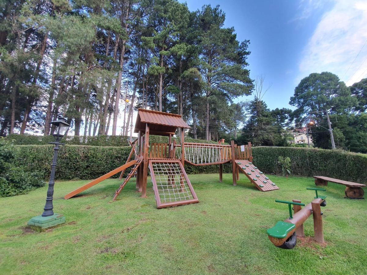 Apartamento No Capivari Com Elevador กังโปสดูจอร์เดา ภายนอก รูปภาพ